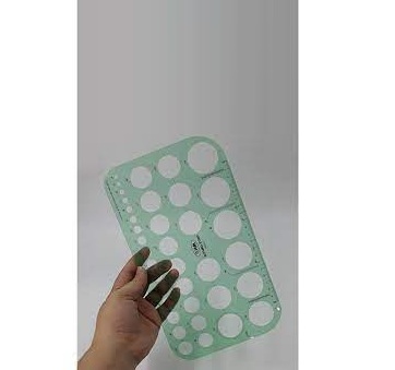 Thước Lỗ Tròn WinQ C-2004 / Thước Elip WinQ E-606