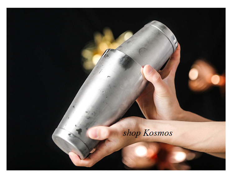 Bình Lắc Pha Chế 2 Mảnh, Boston Shaker Chất liệu Inox 2 Đáy