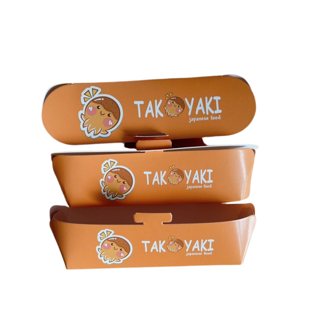 Takoyaki Paper Package Set 500 Pieces