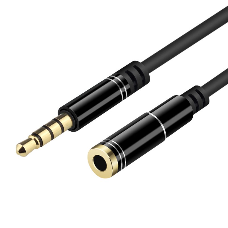 Dây jack đầu 3.5 livestream nối dài loại 5m cao cấp - Dây livestream dây tai nghe - Dây Lấy Nhạc 4 khấc