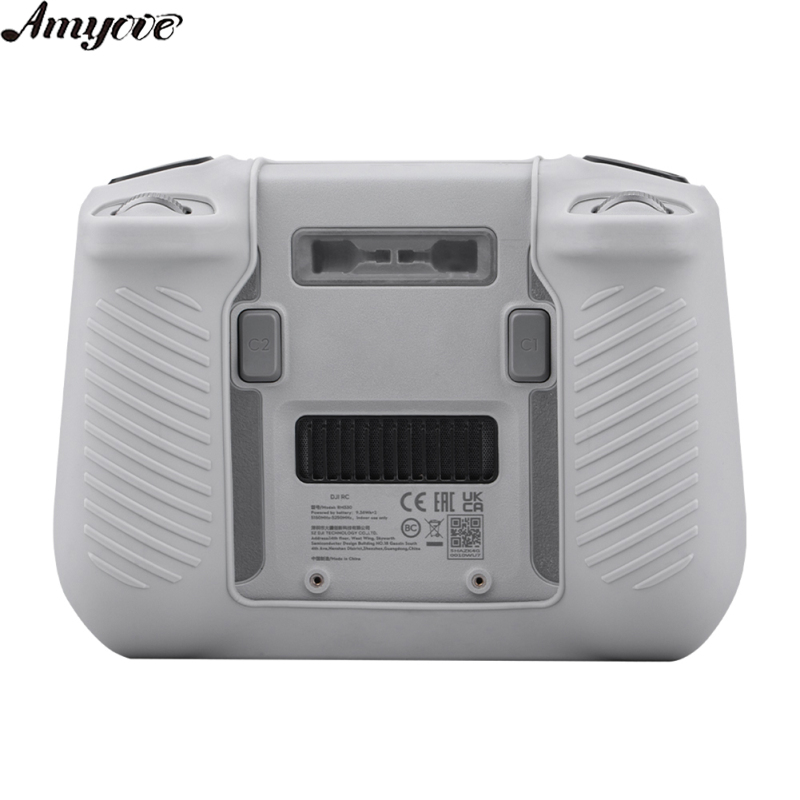 Protective Case Silicone Skin Cover Compatible For Dji Mini 3 Pro Rc With Screen Remote Control Dust Cover