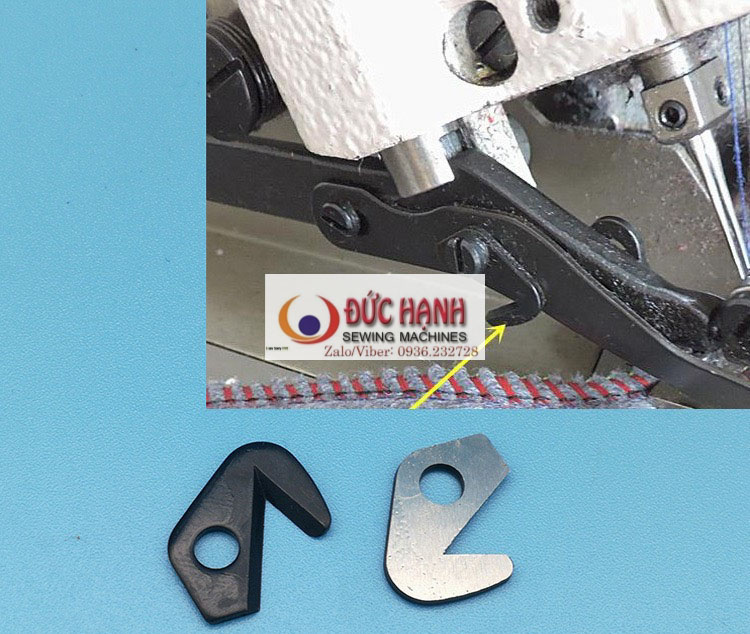 Dao Cắt Chỉ Máy Vắt Sổ Công Nghiệp Siruba & Juki