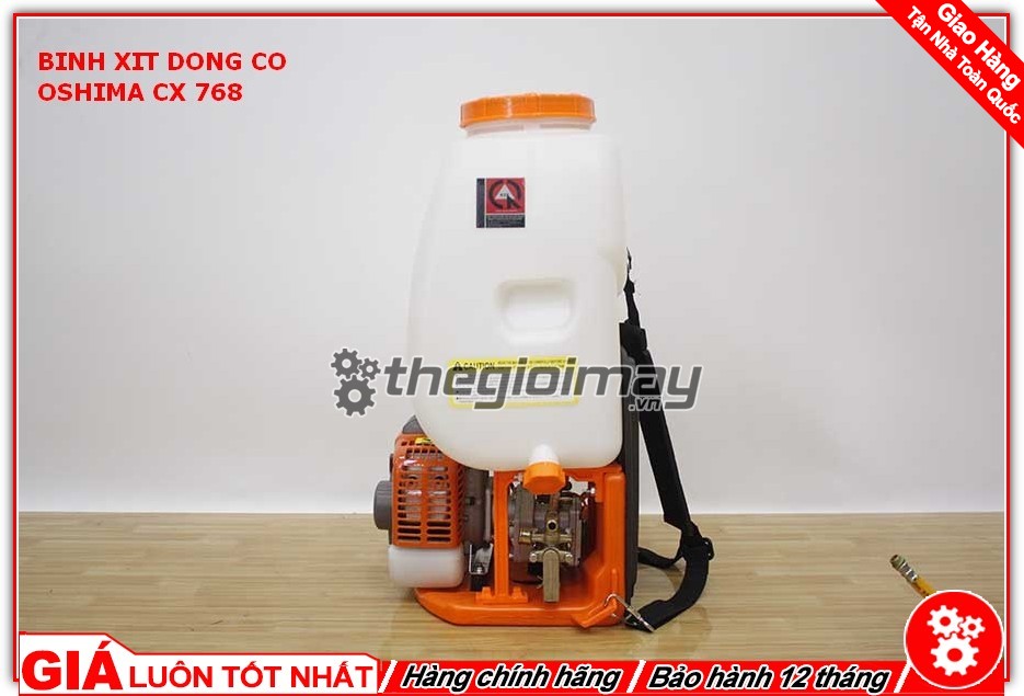 Máy phun diệt côn trùng khử khuẩn 2 thì oshima 768