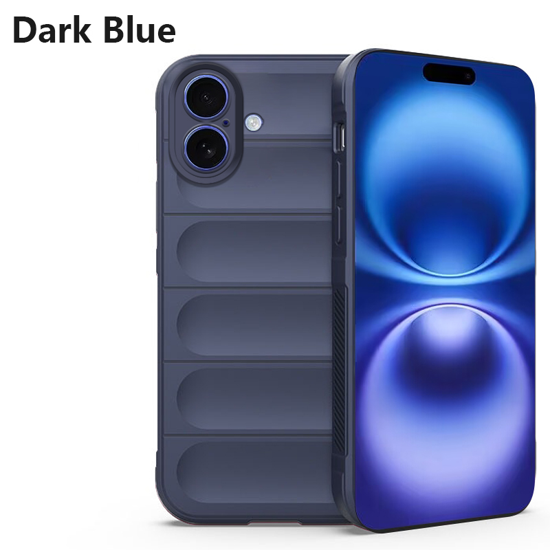 【Phantom Shield】Sroof Case For iPhone 16 Plus Pro Max New liquid silicone case lens full wrapped skin feel solid color thickened non-slip anti-fall shock absorption Phone Case Back Cover. 