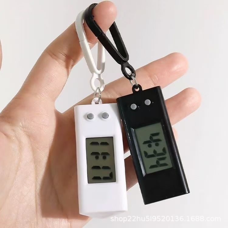【Hot】Triangle Electronic Mini Fob - Backpack Keychain Stopwatch ...