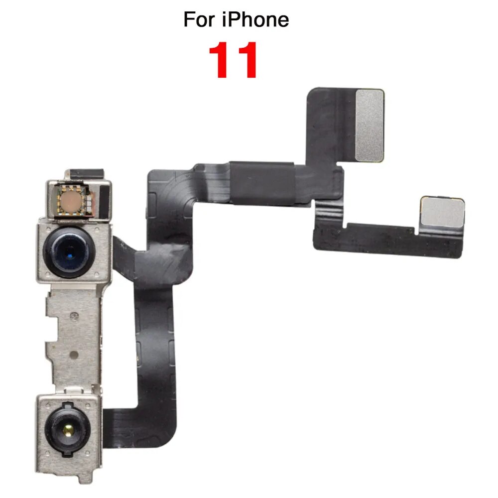 Front Facing Camera Module Flex Cable for iPhone X XR XS 11 12 Mini Pro Max Replacement Part NO Face ID. 