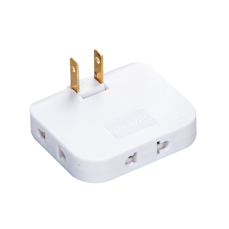 3 In 1 EU Extension Plug 180 Degree Rotation Charging Converter Socket. 