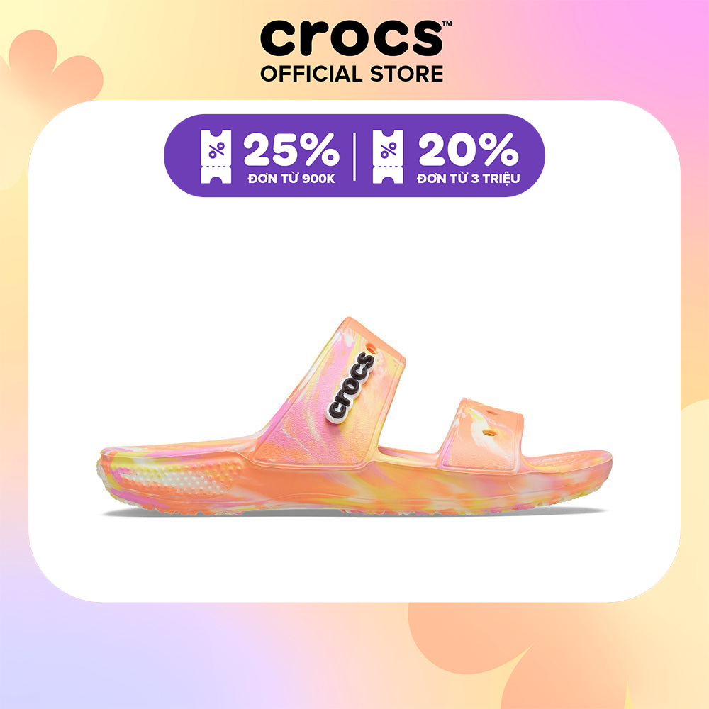 Dép Unisex Crocs Marbled Classic