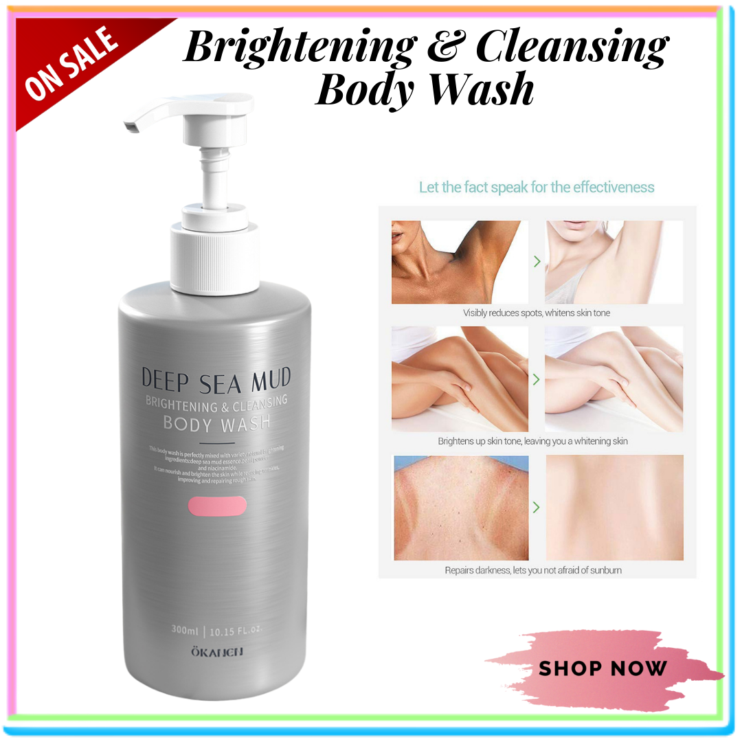 100 Very Effective DEEP SEA MUD BRIGHTENING & CLEANSING BODY WASH