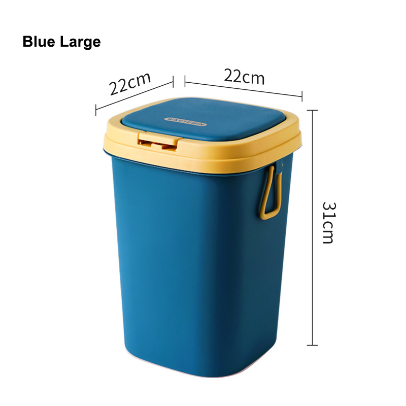 Garbage can with lid Garbage can with lid Household living room Creative bathroom toilet kitchen