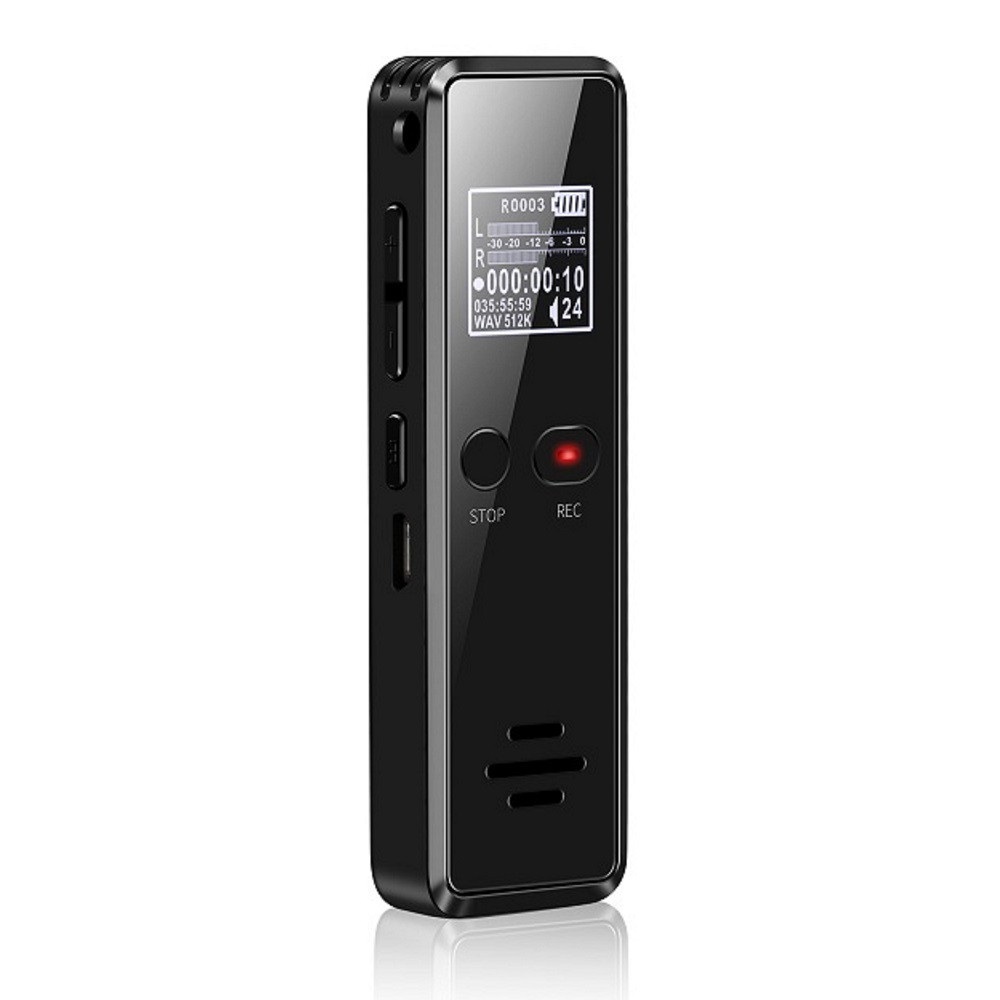 Máy ghi âm chuyên dụng siêu mini dvr 818 dung lượng 8gb pin trên 35h