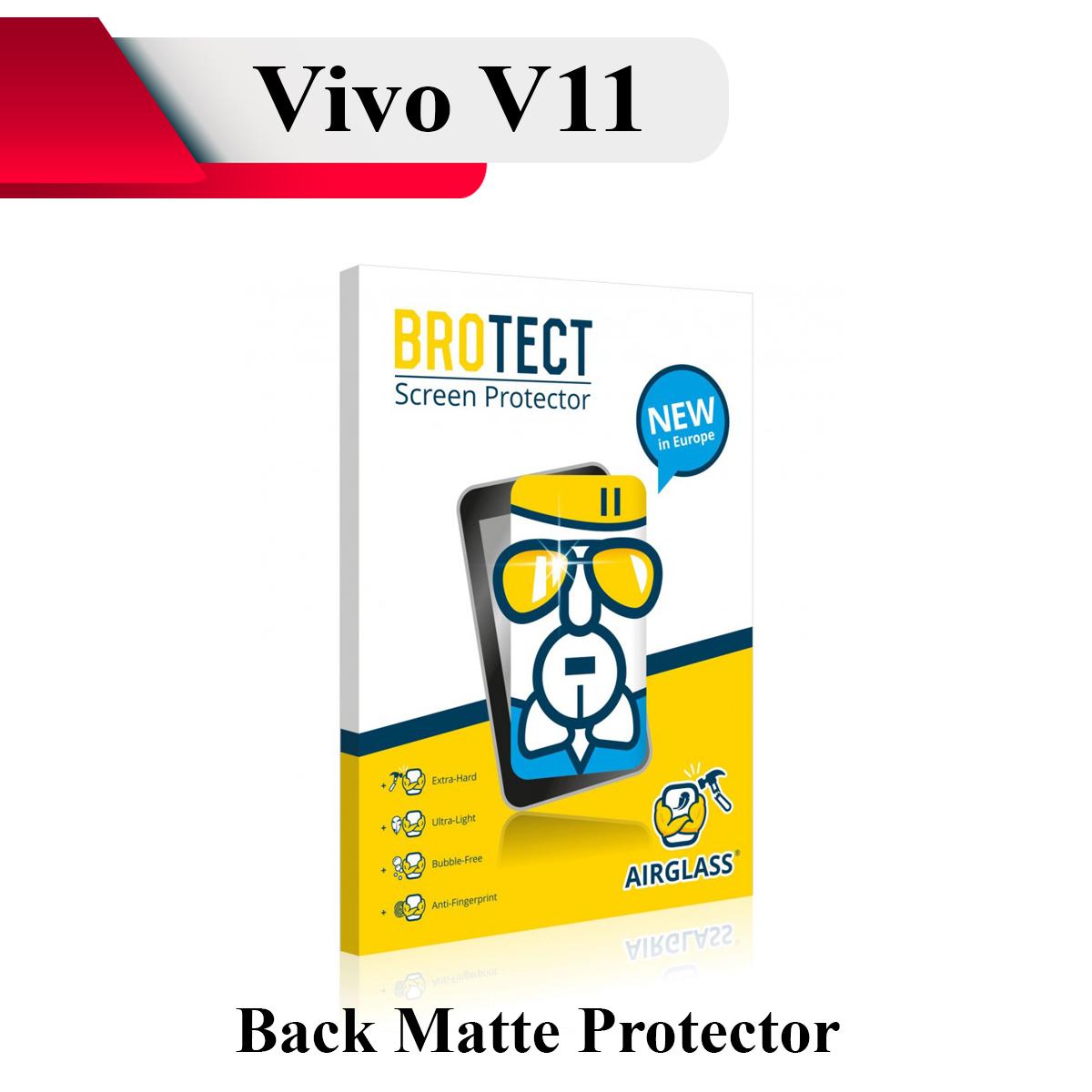 Vivo V11 Back Matte Protector Soft Skin Sheet Soft Film Protection For Vivo V11