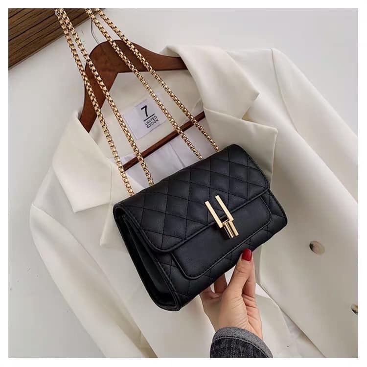 Túi đeo chéo nữ trần trám bút chì XTHT 417