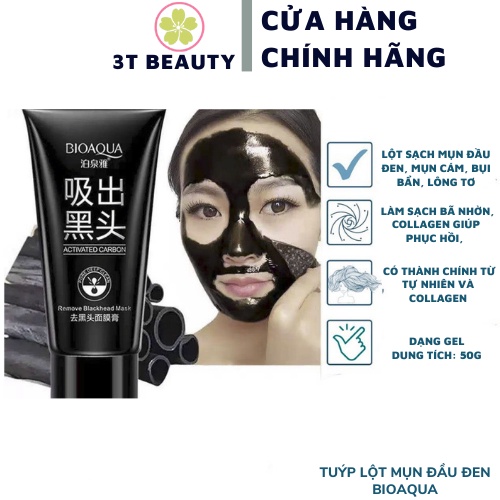 ( Ban buon si ) Tuýp lột mụn đầu đen Bioaqua PVN3709