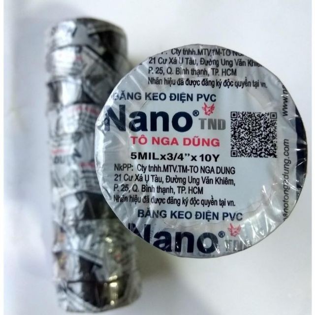 Băng Keo Nano Cách Điện Nhỏ và Lớn