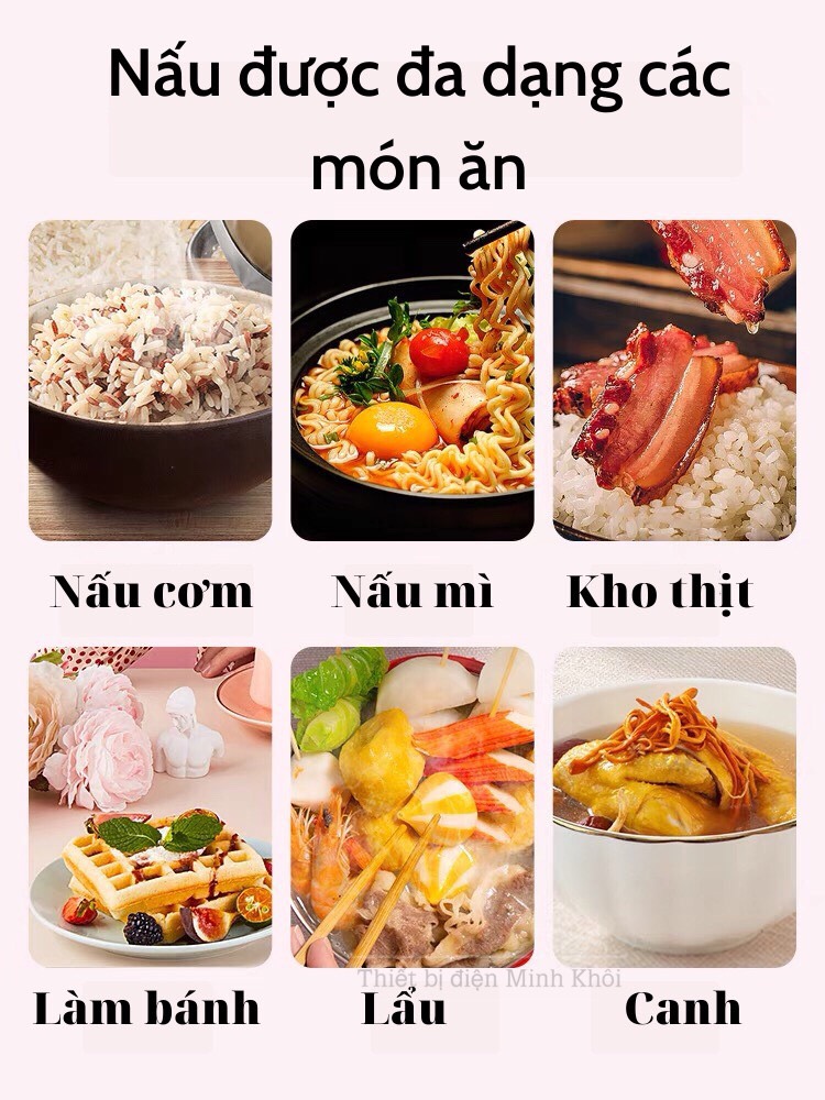 [Giao hàng 2 tiếng] Nồi cơm điện Media 0,6L -0,6Sa ( Bảo hành 1 năm)