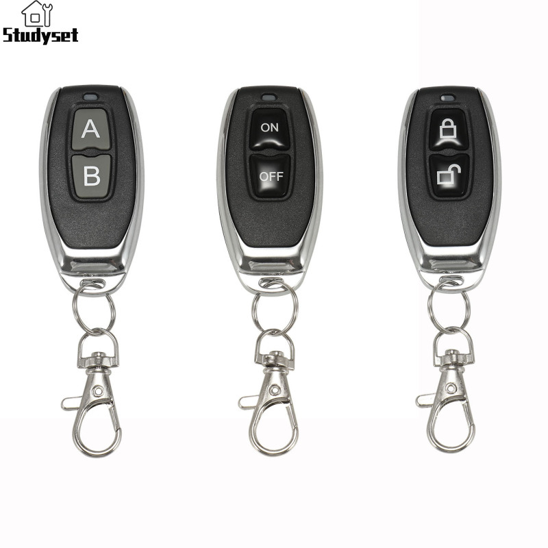 Studyset IN stock 433 Mhz Wireless Remote Control Learning Code Wireless Radio Frequency Remote Control For Cars Electric Retractable Doors