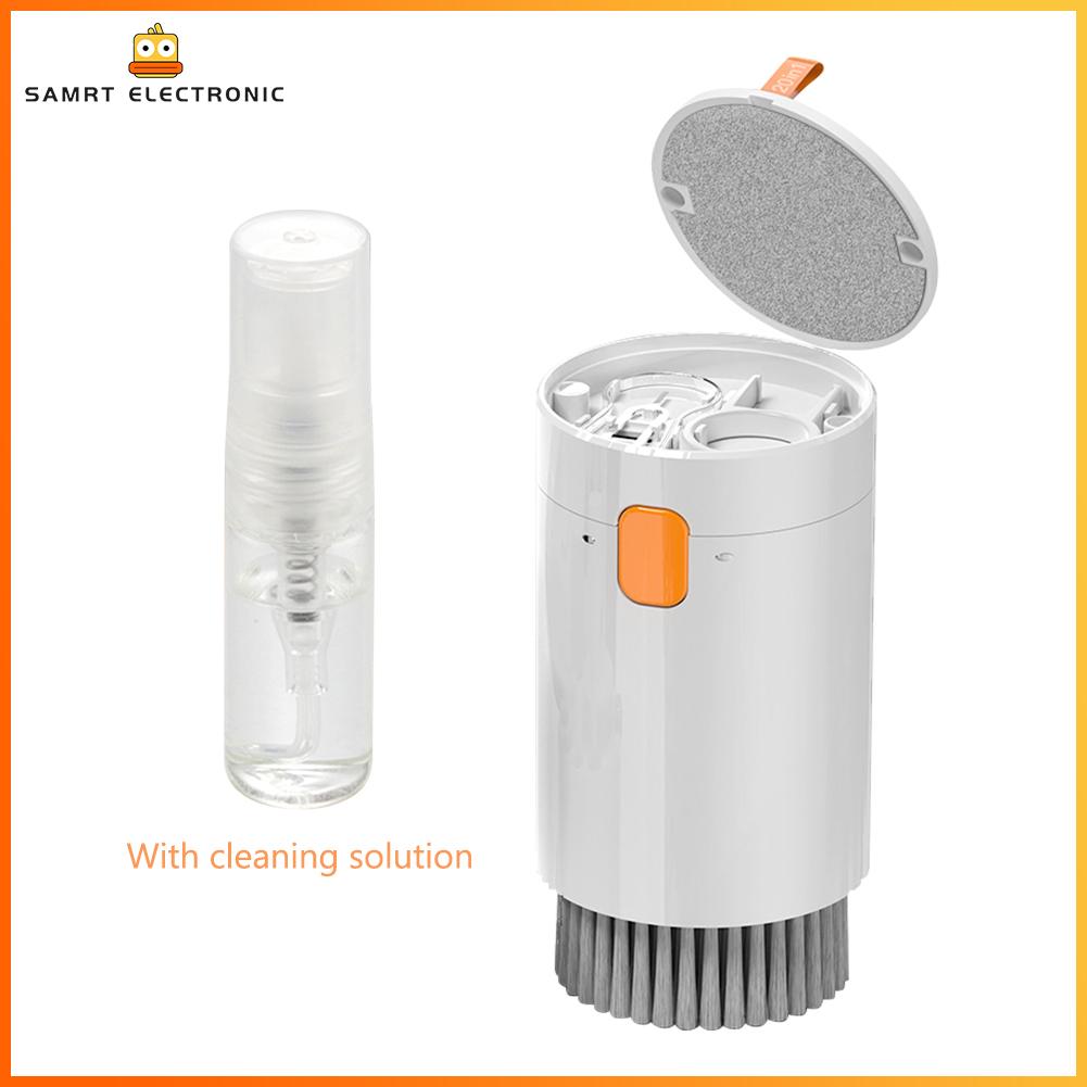 20-in-1 Keyboard Cleaning Kit Dustproof Headphone Cleaning Kit with Storage Box Labor-saving for Earbuds Camera Monitor