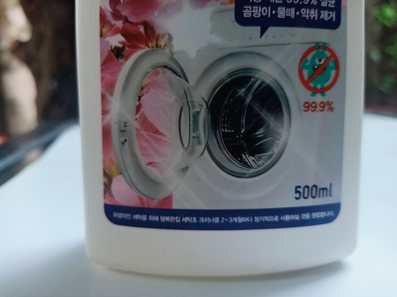 Chai nước tẩy lồng máy giặt Hàn Quốc 500ml