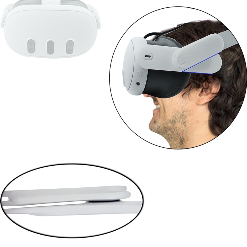 lacement Head Straps For Meta Quest 3 VR Accessories Adjustable Reduce Head Pressure for Meta Quest 3 Strap