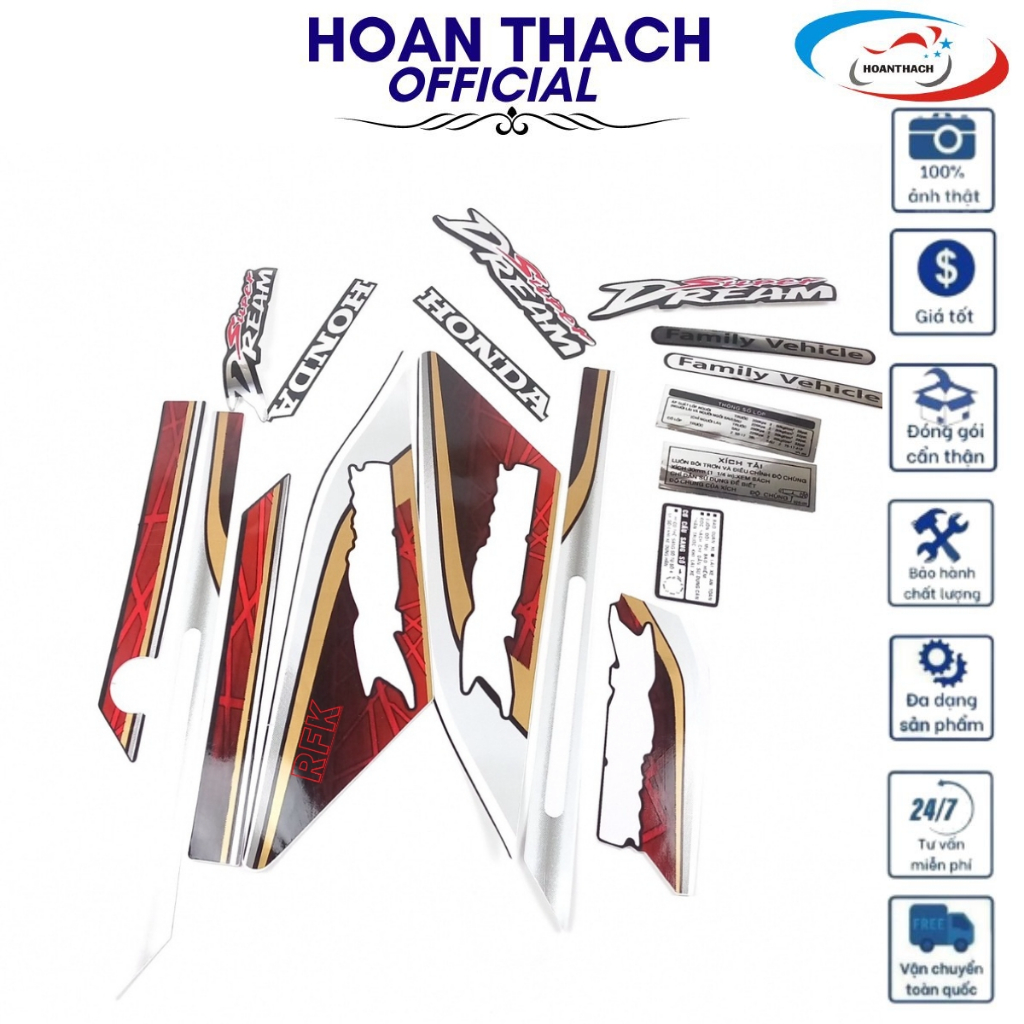 Tem Xe Super Dream đời 2012 HOANTHACH SP016289