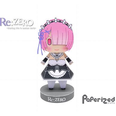 Mô hình giấy Rem Ram Chibi Anime Re:Zero OS25