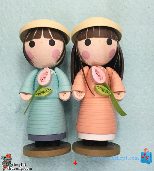 Bộ Dụng Cụ làm tranh giấy xoắn quilling