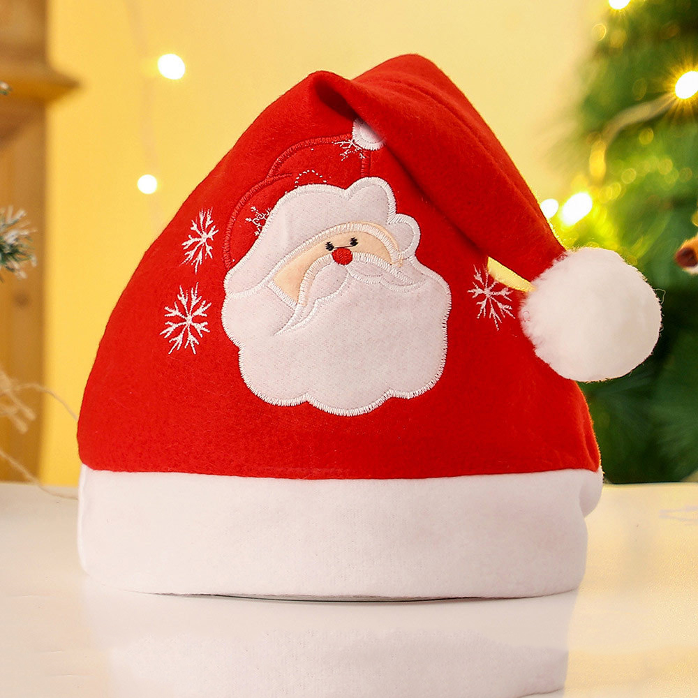 Unique Flashing Hats Snowman-themed Christmas Decorations. Christmas Party Supplies Snowman-themed Party Decorations Flashing Knitted Hats
