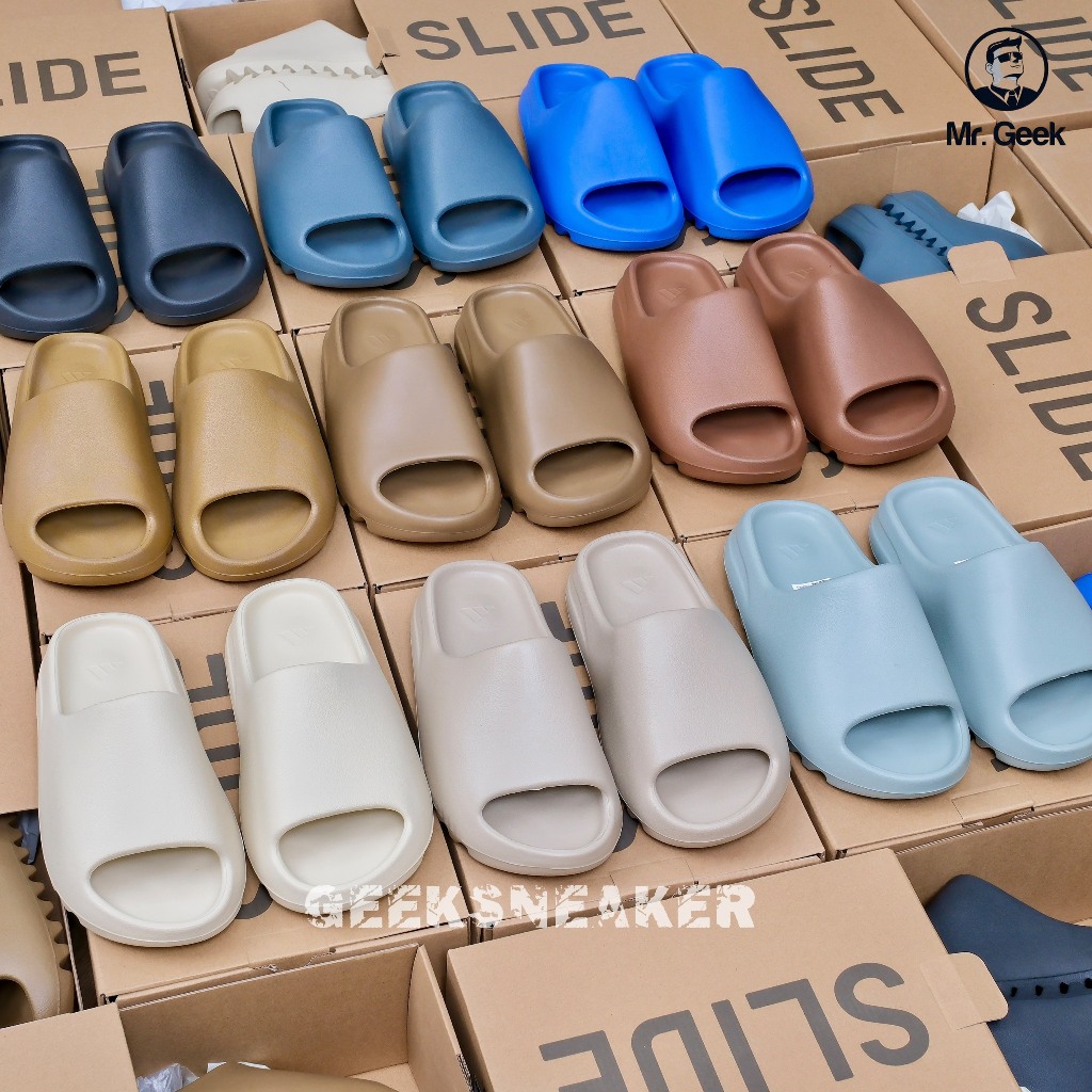 [GeekSneaker] Full Box | Dép Yz Slide - SS22 Vân Nhám Siêu đẹp