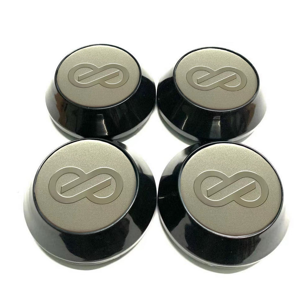 4pc 60/64/65/68/69mm Enkei Blakc Sticker Car Wheel Centre Sport Rim Cap Fit for Enkei Wheel