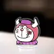 Mô hình Mini Doraemon Dora The Kid Wang Dora Standee Chibi Anime Manga chú mèo máy robot trang trí góc học tập cao 3cm. 