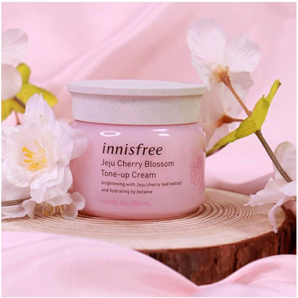 SG Ready Stock] Original Innisfree Jeju Cherry Blossom Tone Up Cream 50ml |  Lazada Singapore