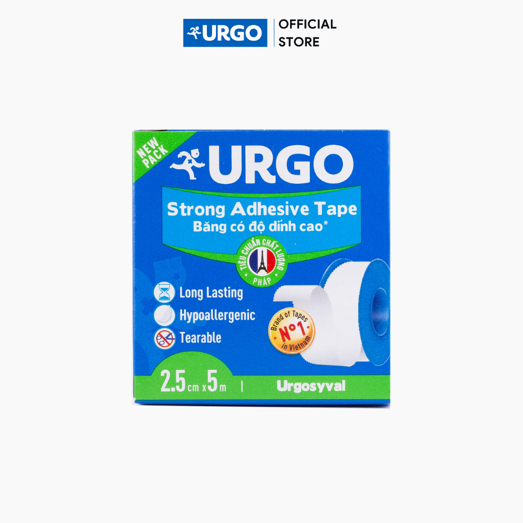 Băng kẹo lụa Urgosyval (Kích thước 2.5cm x 5m)
