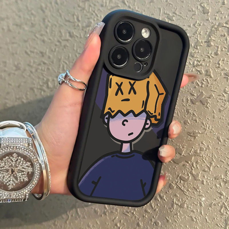 Yiwesan Ốp cho Xiaomi Redmi Note 9 Note 9S Note 9 Pro 10x POCO M2 Pro Ốp lưng hoạt hình sáng tạo họa tiết con gái bé trai thiết kế mới Ốp điện thoại chống sốc Silicone vỏ mềm bao gồm tất cả bảo vệ ống kính máy ảnh