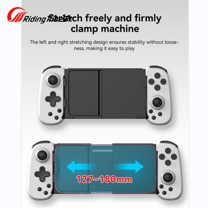 Riding Tribe D6 Wireless Stretching Extendable Gaming Controller Joystick Pad Compatible For IPhone Android Gamepad Joystick