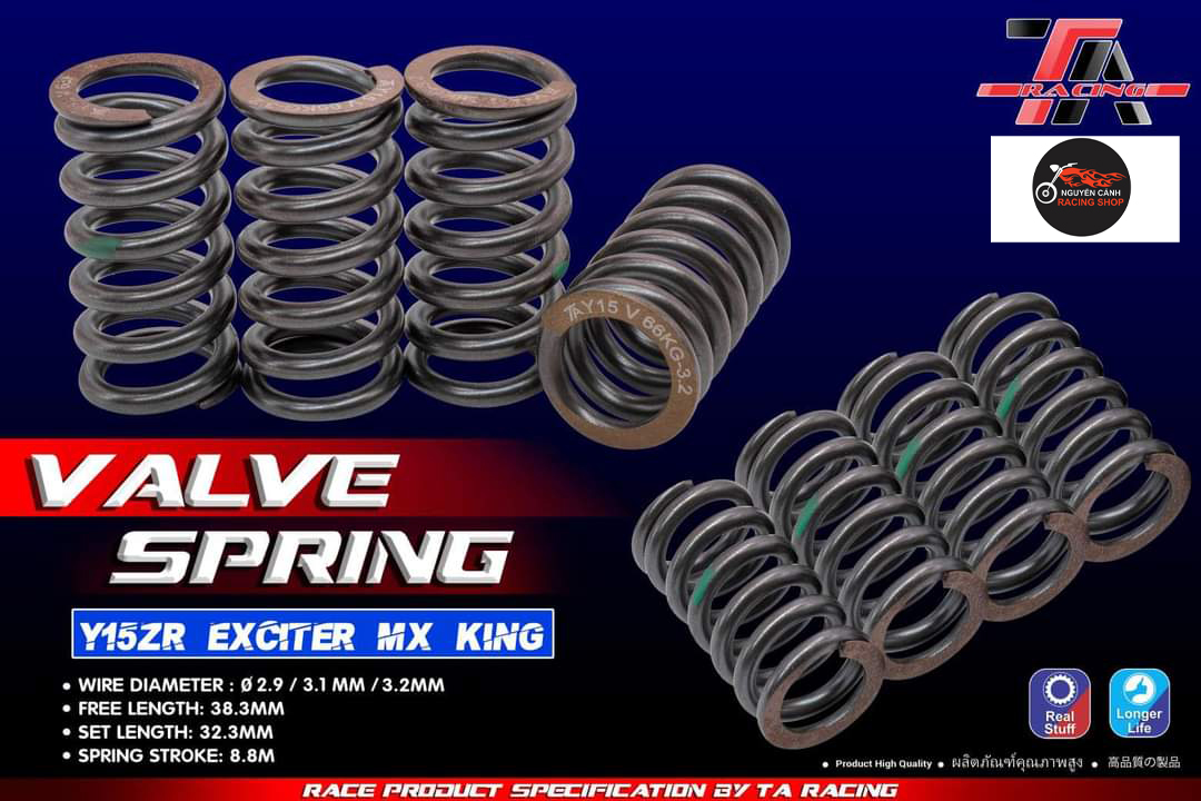 Lò xo nòi ta racing-y16zr-r15v3-winner-exciter 150-155