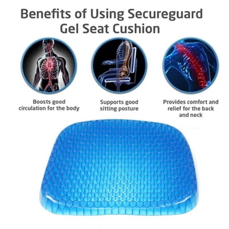 Chair Seat Cushion Seat Cusion Silicon Ice Gel Seat Cushion Egg Sitter 3D Cooling Grid Honeycomb Sitter Back Support Cushion Seat Silicon Seat Cushion Office Dining Gaming Chair Seat Pad Car Gel Seat Cushion Cover Sofa Seat Cushion Floor Seat Cushion. 