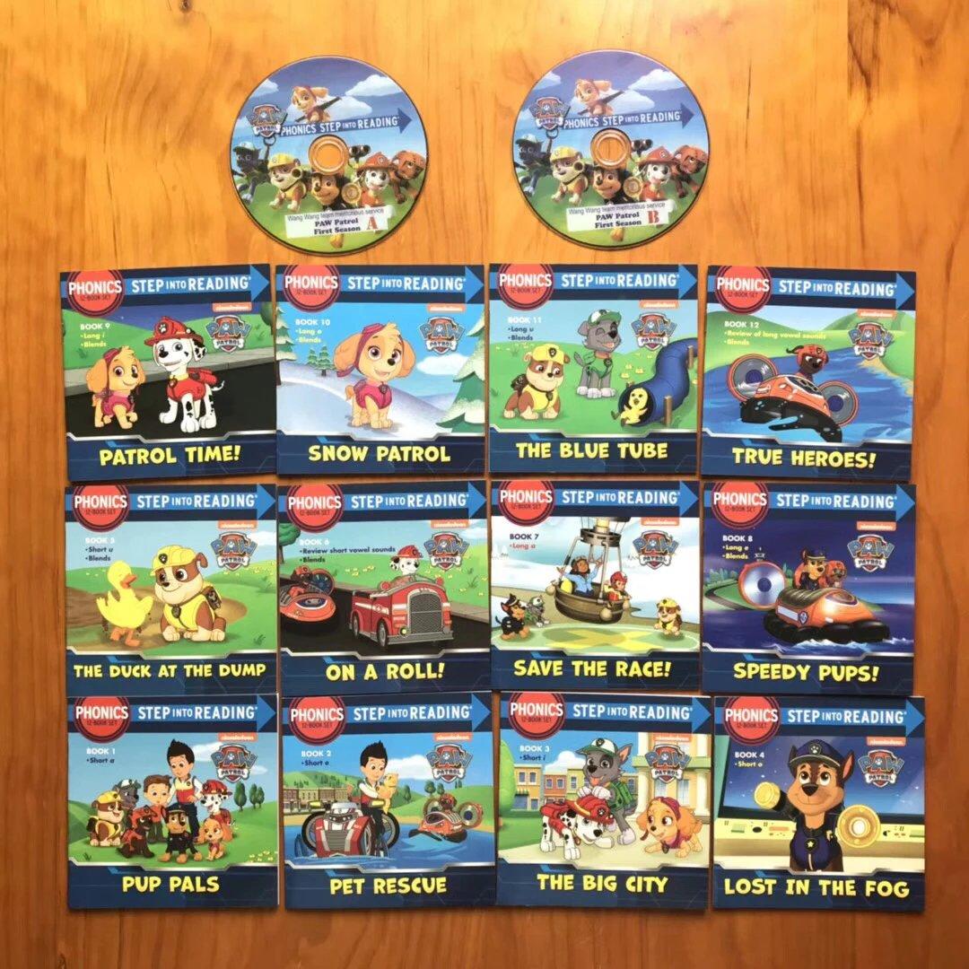 Sg Seller Paw Patrol Phonics Step Into Reading 12 Books Boxset Lazada Singapore
