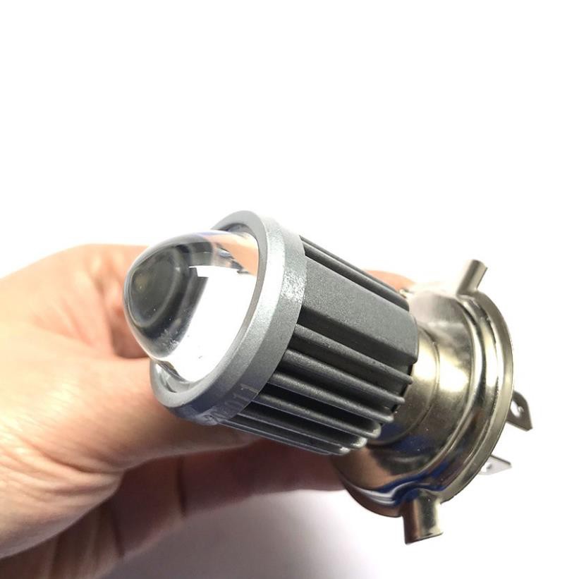 ĐÈN PHA LED BI CẦU MINI RUBY SIÊU PHẨM GOM ÁNH SÁNG CHUYÊN Ô TÔ - XE MÁY