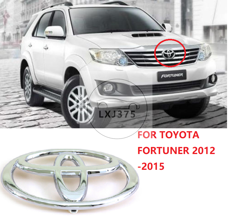For toyota fortuner 2012 2013 2014 2015 front grill logo