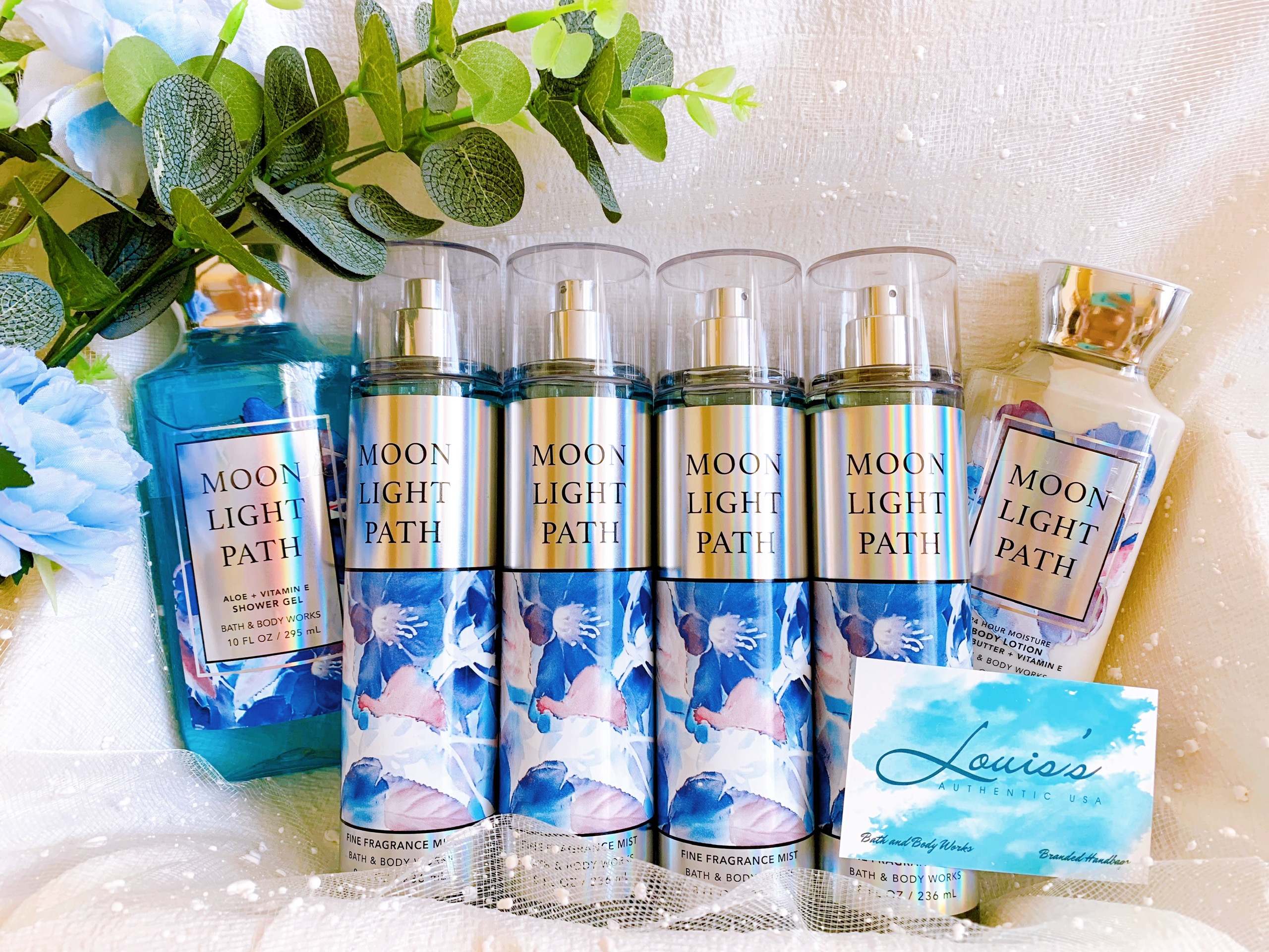 [ MOONLIGHT PATH ] Trọn bộ chăm sóc cơ thể Bath & Body Works Mỹ