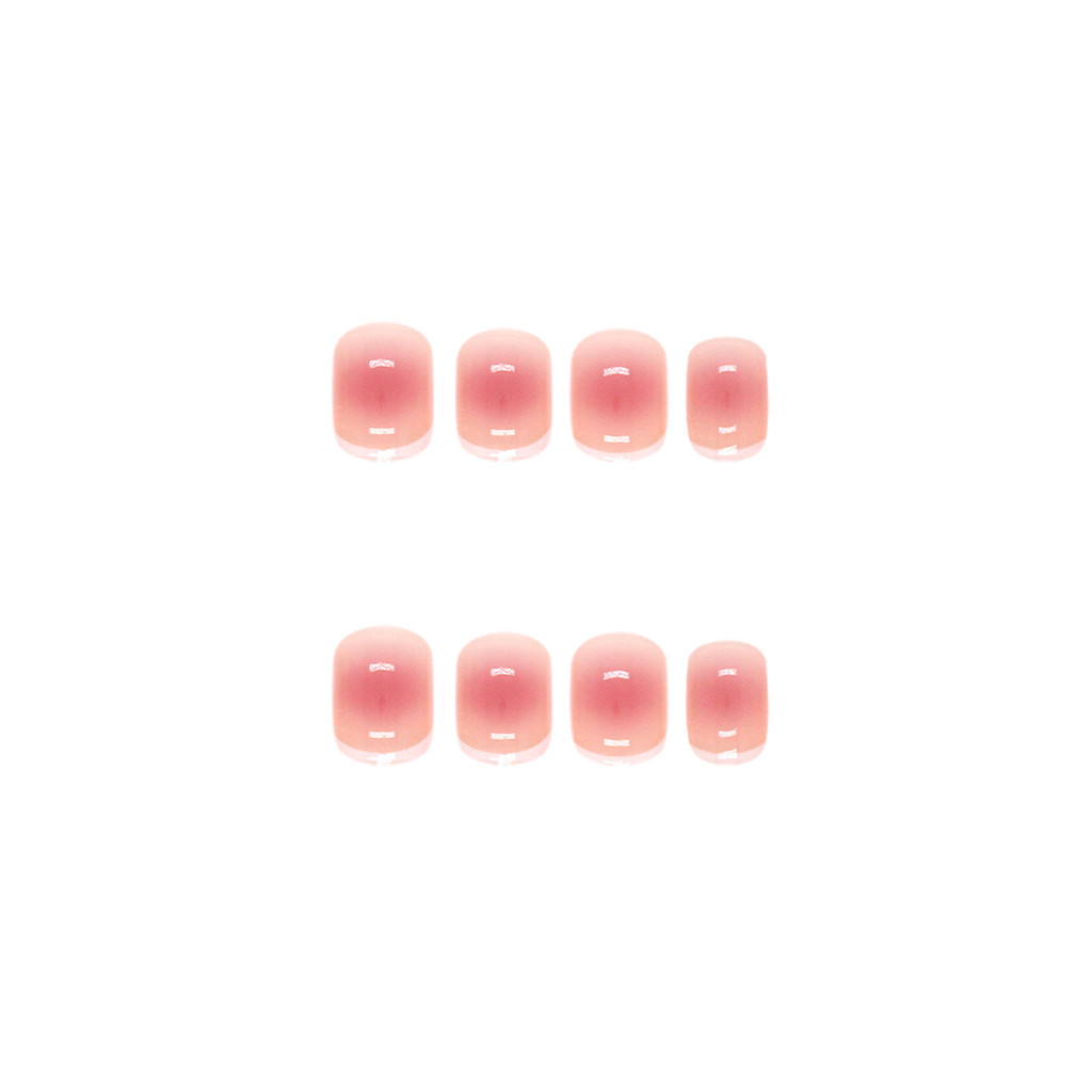 BTS%20%E3%80%90WITH%20GLUE%E3%80%9124Pcs%20Pink%20Fake%20Nails%20DIY%20Simple%20Design%20False%20Nails%20Wearable%20Nails%20Stylish%20Pattern%20Artificial%20Nails%20-%20Image%205