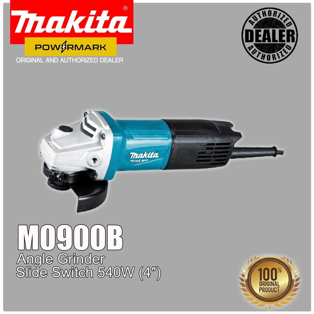 MAKITA M0900B Angle Grinder, Slide Switch 540W (4″) [POWERMARK MMT