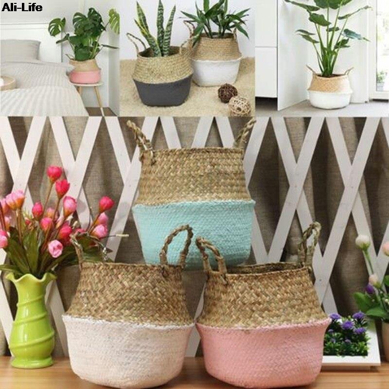 Mini%20Size%20Foldable%20Storage%20Basket%20Natural%20Seagrass%20Rattan%20Straw%20Wicker%20Folding%20Flower%20Pot%20Baskets%20Garden%20Planter%20Supplies%20-%20Image%202