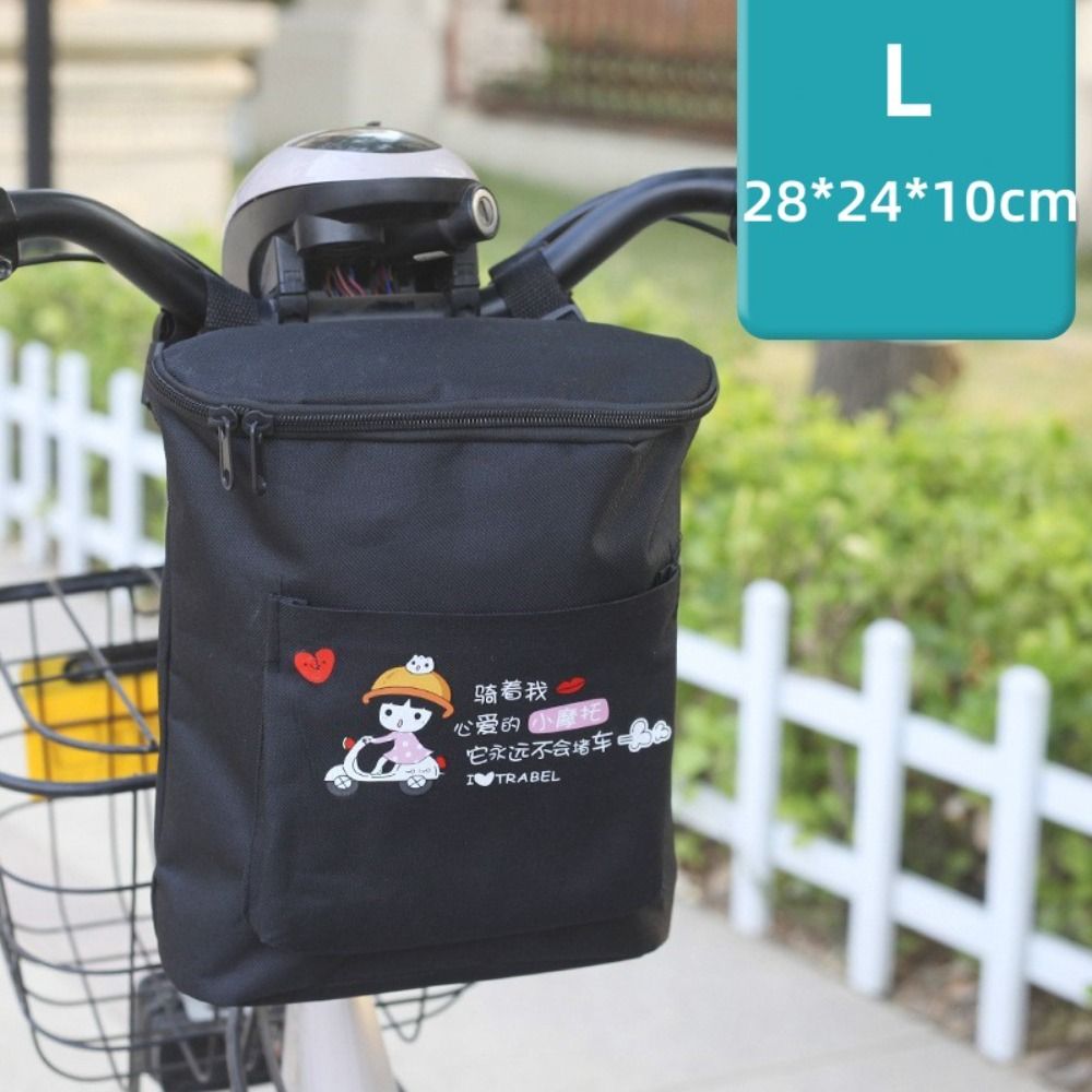 GARZHE24272 Dustproof Bike Front Tube Bag Waterproof Zipper Bike
