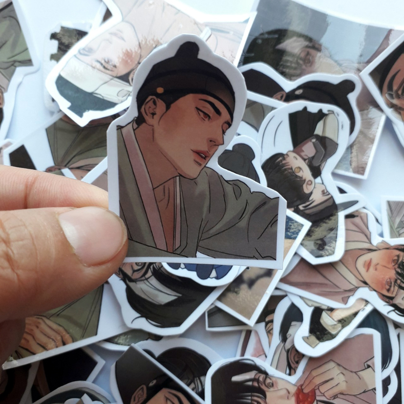 Sticker/ hình dán anime Dạ Ký (combo 30-60stickers)