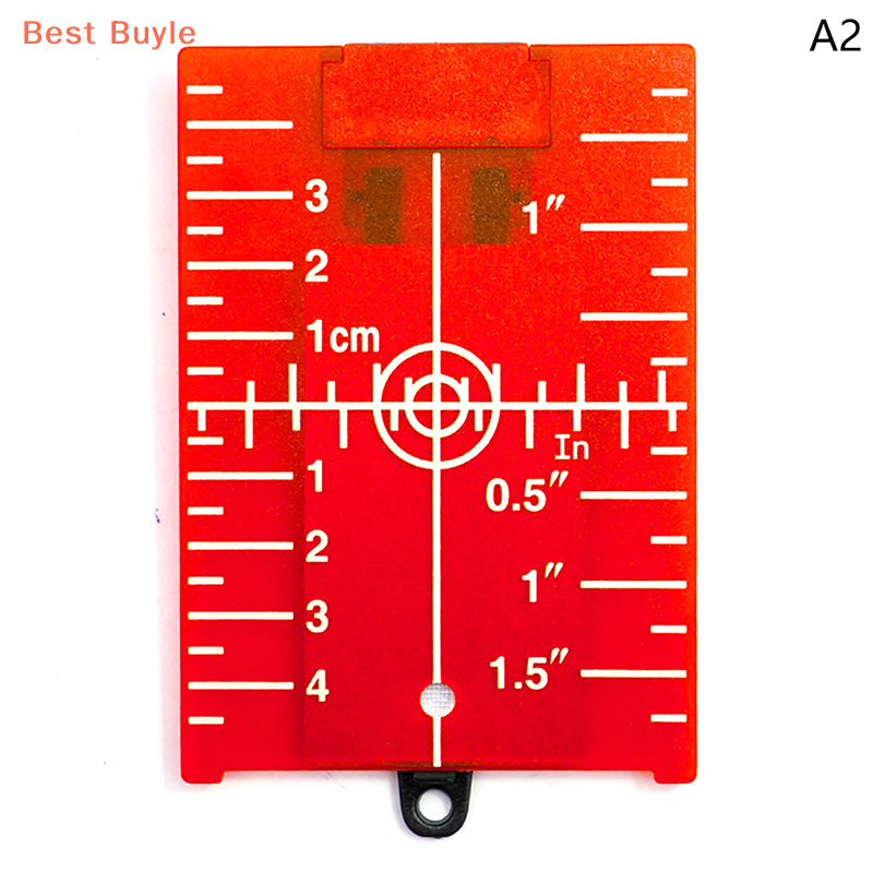 💖Best Buyle Plastic Lase Target Card Plate For Green Red Lase Level For Line Lasers Reflective Magnetic Plate Laser Target
