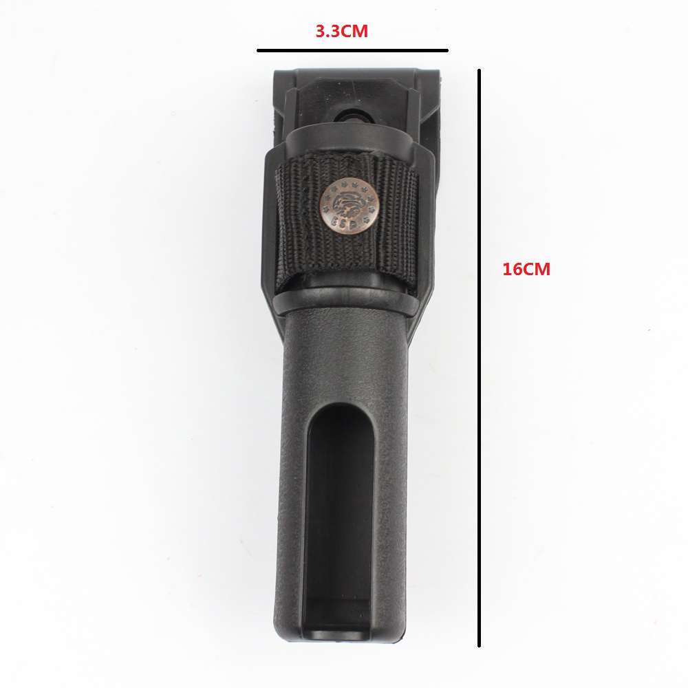 Luc phổ nhiệm vụ cơ khí Baton nhanh chóng kéo bộ có thể xoay 360 độ vành đai Baton Bracket Survival EDC Kit