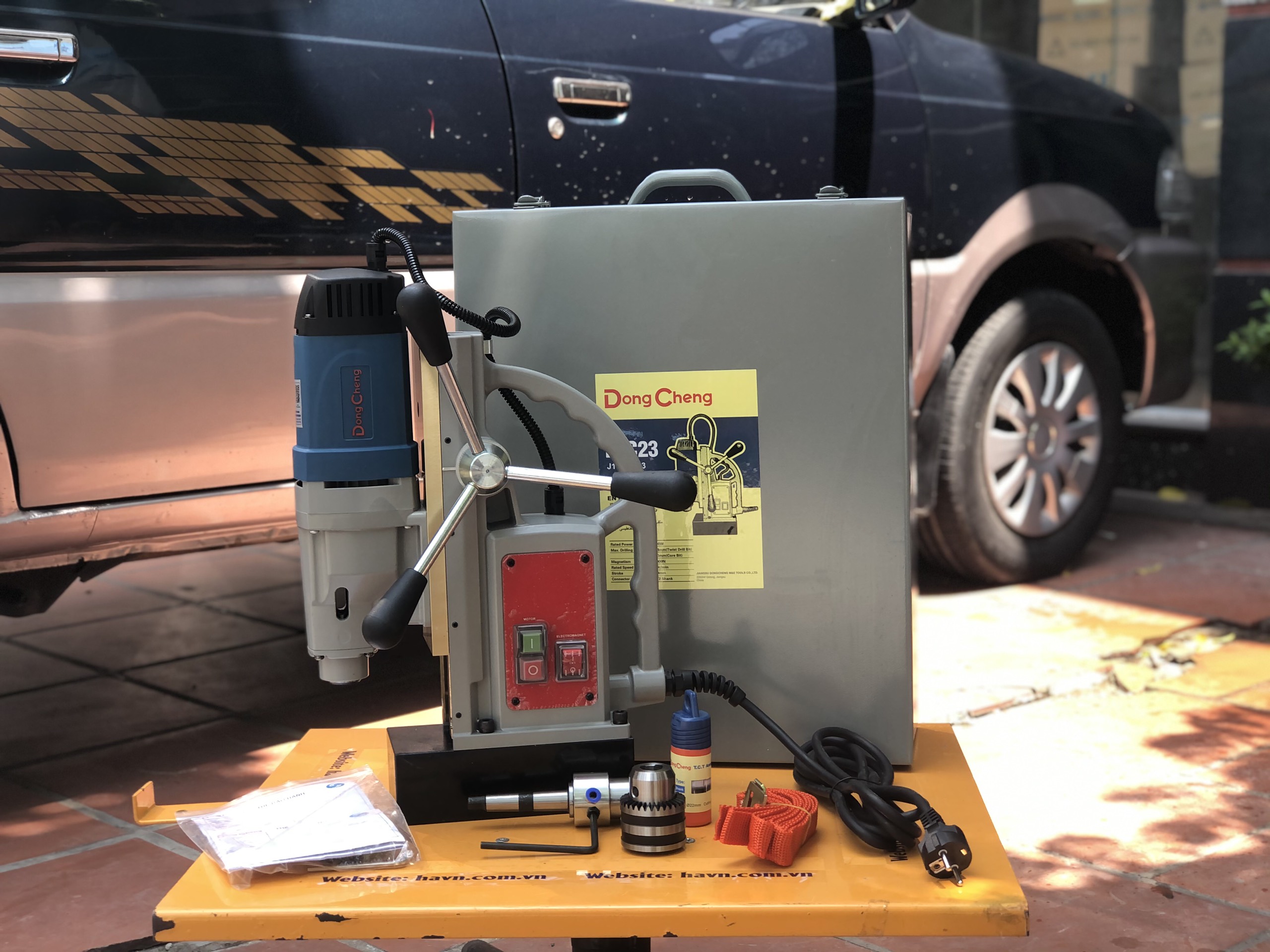 Máy Khoan Từ Dongcheng DJC23 1500W