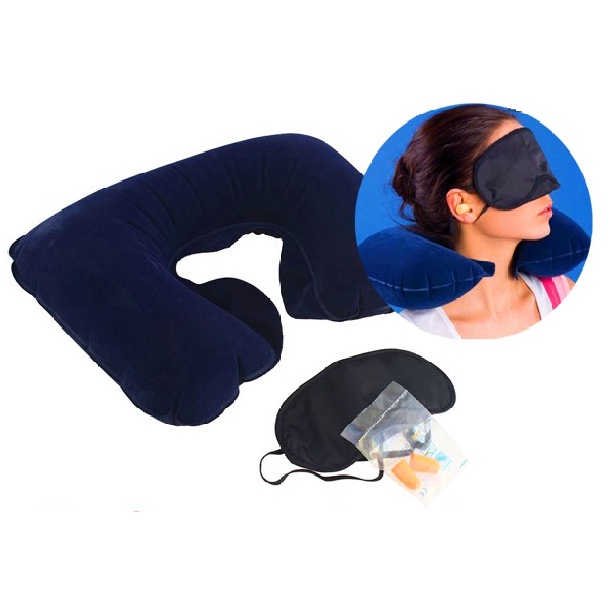 Bộ 3 món gối ngủ hơi du lịch